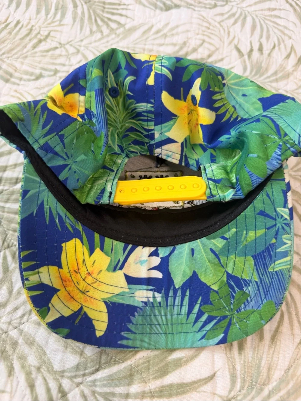 Nickelodeon SpongeBob Tropical Green Blue Snapback Hat